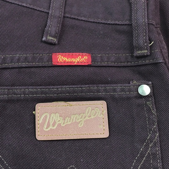 💸😻Wrangler Vintage burgundy jean size 13 junior - Picture 9 of 9